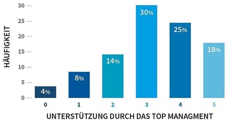 Unterstützung durch Top-Management und Arbeitnehmer-vertretung – wie sind die Zusammenhänge wirklich?