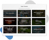 Topic clusters